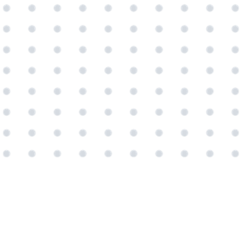 Icono de un rectangulo relleno con un patrón simétrico de puntos grises